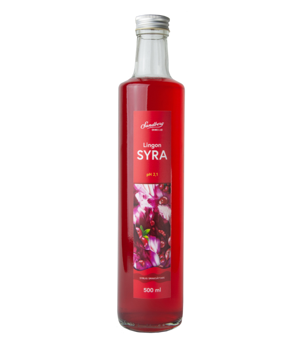 Lingonussäure, 500ml - Sandberg Drinks Lab in der Gruppe Bar & Wein / Bar-Ausstattung / Andere Bar-Ausstattung bei The Kitchen Lab (1821-29340)