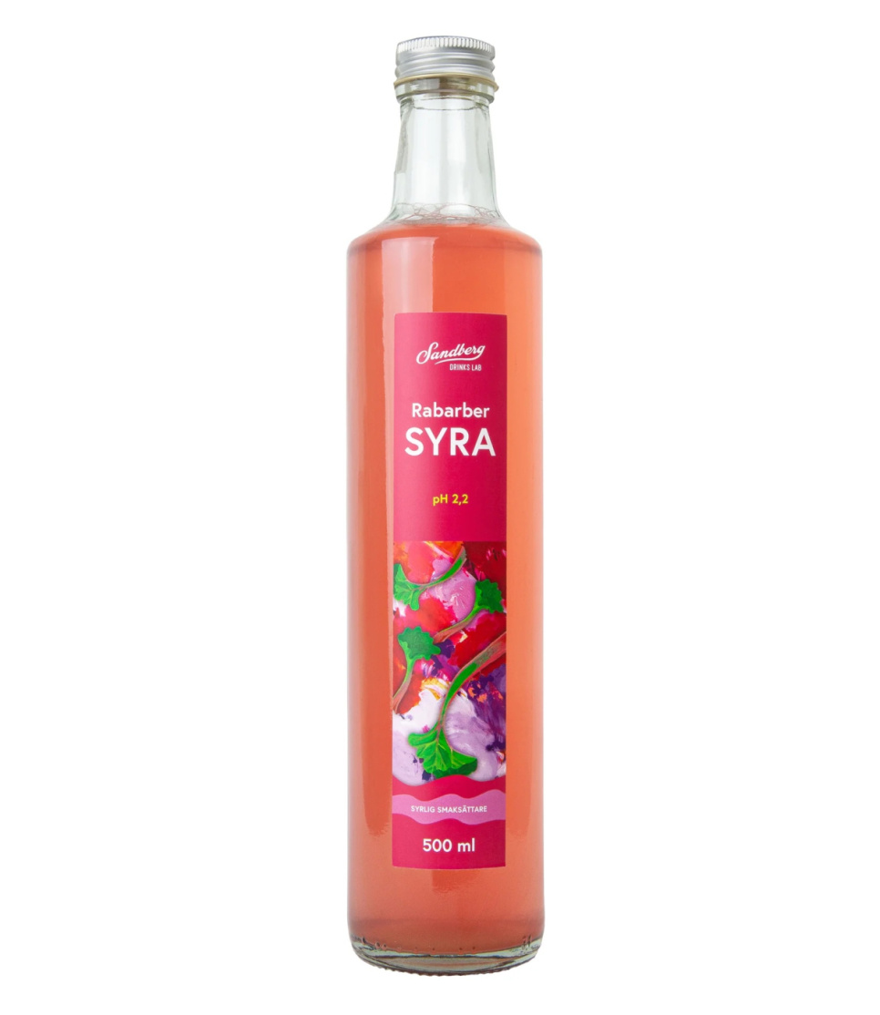 Rhabarbersäure, 500 ml - Sandberg Drinks Lab in der Gruppe Bar & Wein / Bar-Ausstattung / Andere Bar-Ausstattung bei The Kitchen Lab (1821-31126)
