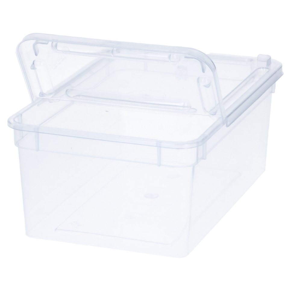 Kunststoffdose mit Klappdeckel - 1,3L in der Gruppe Kochen / Küchenutensilien / Mise en Place bei The Kitchen Lab (1822-27912)