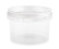 Runder Becher, 280 ml inklusive Deckel