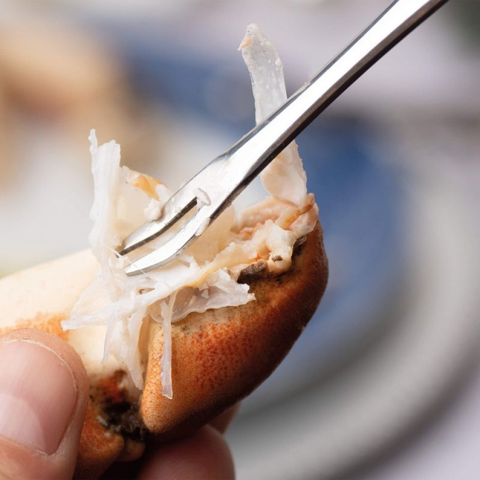 Meeresfrüchtegabel, 23 cm, 4er-Pack - 3 Claveles