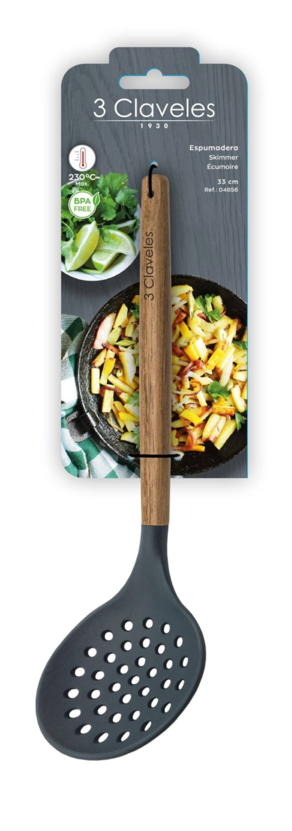 Schaumlöffel, 33 cm - 3 Claveles