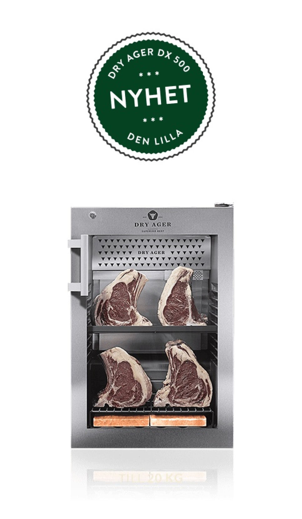 Hängekühler, DX 500 - Dry Ager in der Gruppe Küchengeräte / Kühlen & Einfrieren / Dry-Aging-Kühlschrank bei The Kitchen Lab (1825-18789)