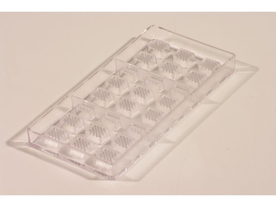 Pralinenform quadratisch, 24 Pralinen – Pavoni