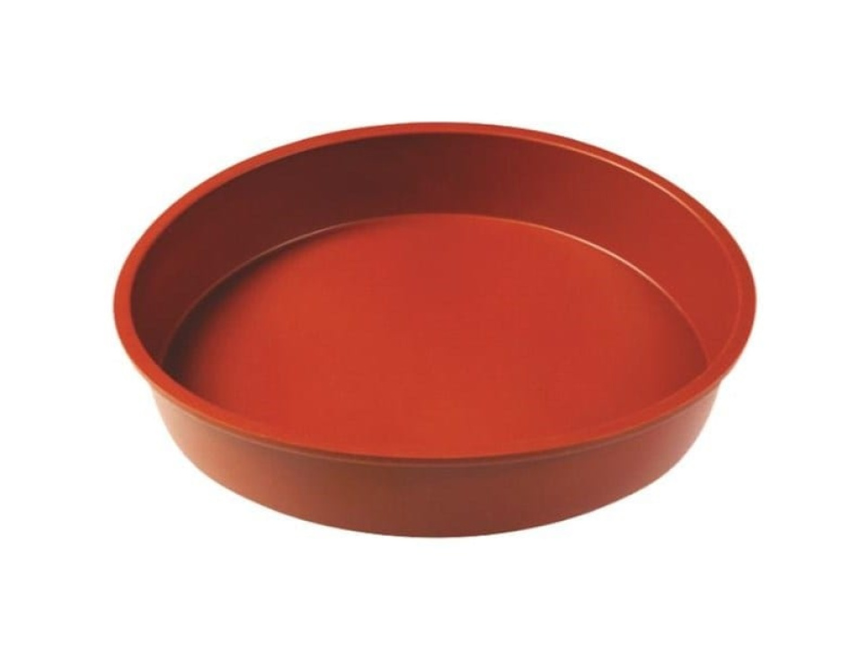 Kuchenform 28x4,7 cm, Silikon, glatt, rot - Pavoni in der Gruppe Backen / Backformen / Silikonformen bei The Kitchen Lab (1827-13655)