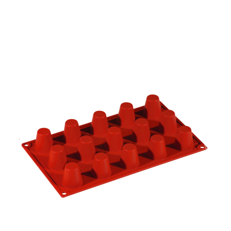 Backform aus Silikon, kleiner Kegel, 15 Stück - Pavoni in der Gruppe Backen / Backformen / Silikonformen bei The Kitchen Lab (1827-20854)