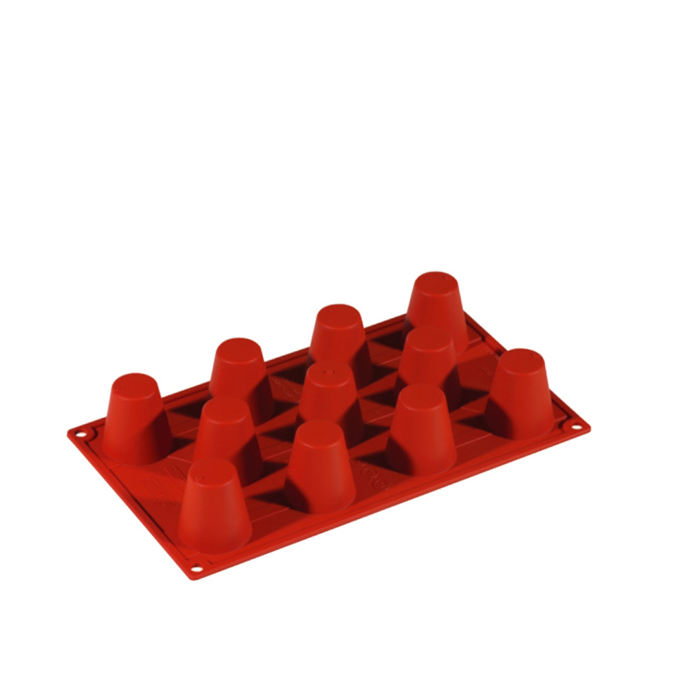 Backform aus Silikon, Kegel, 11 Stück - Pavoni in der Gruppe Backen / Backformen / Silikonformen bei The Kitchen Lab (1827-20855)