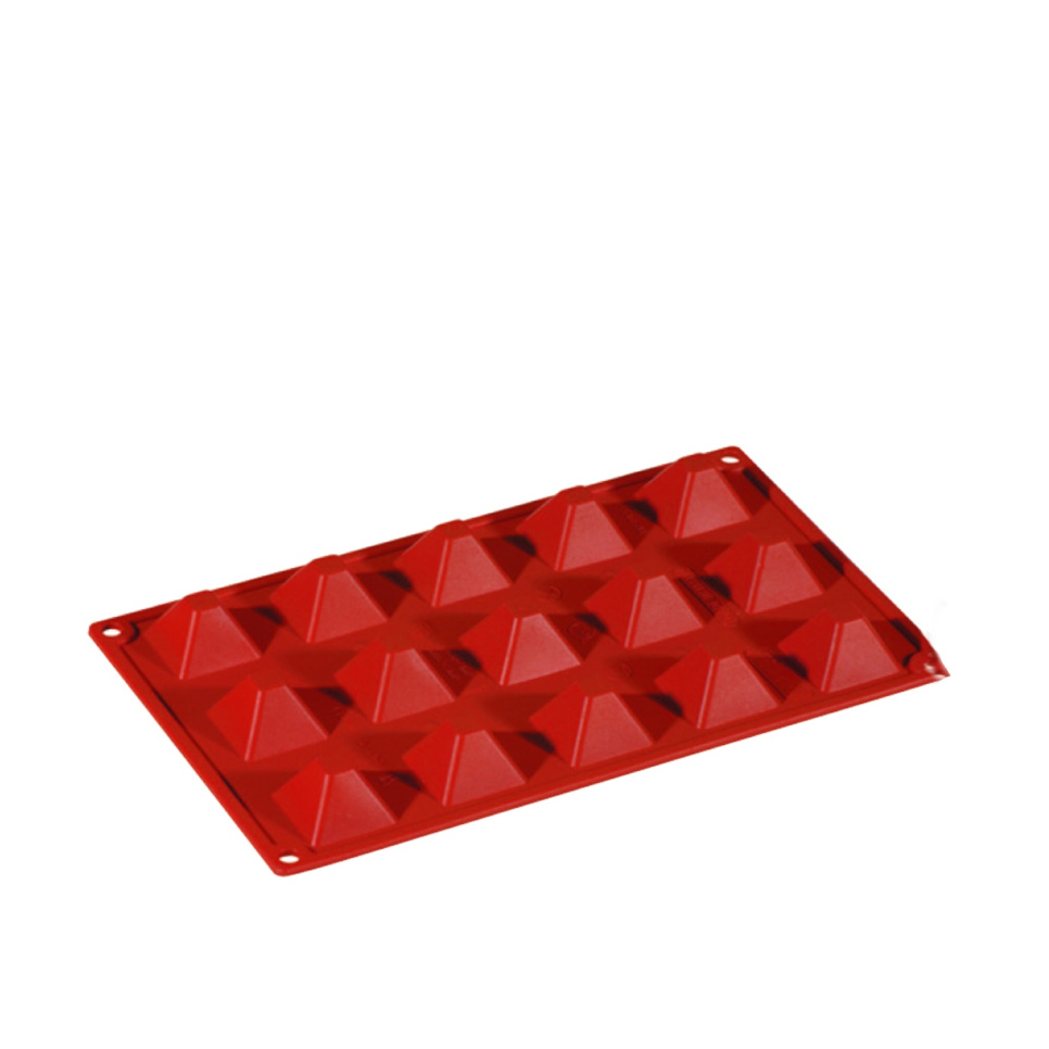 Backform aus Silikon, kleine Pyramide, 15 Stück - Pavoni in der Gruppe Backen / Backformen / Silikonformen bei The Kitchen Lab (1827-20861)