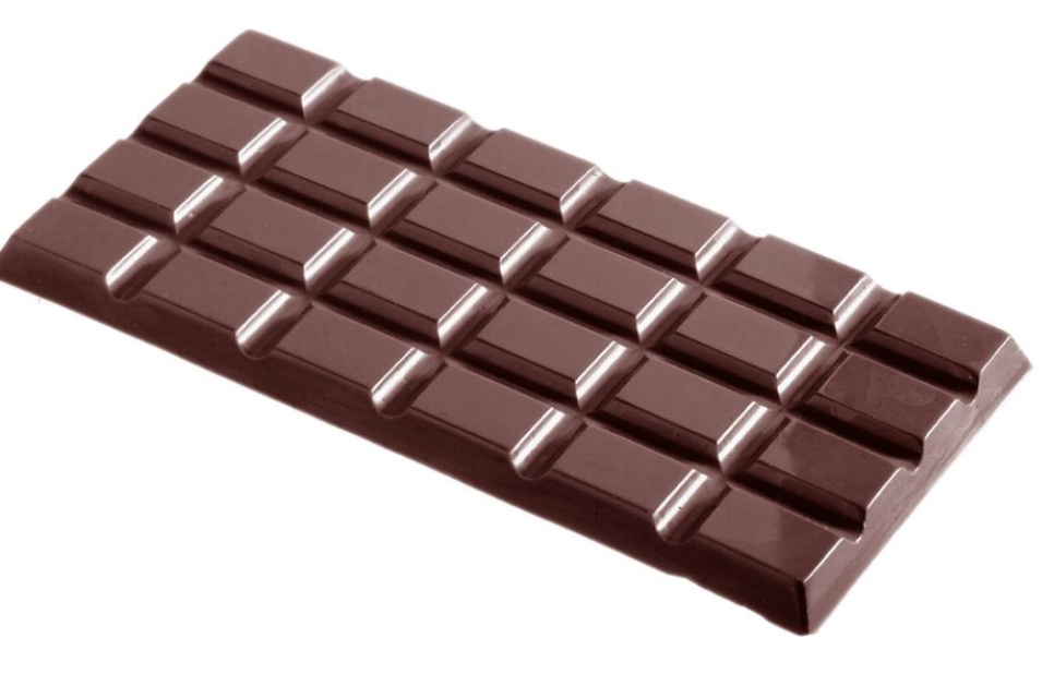 Form für Schokoriegel 100g - Pavoni in der Gruppe Backen / Backformen / Pralinenformen bei The Kitchen Lab (1827-26102)