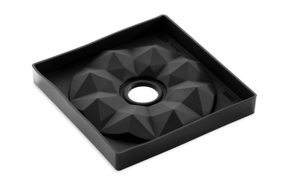 Kuchenform in Silikon, zwei Teile, 3D -Kuchen -Kit, Ke071, Louvre, Ø18cm - Pavoni