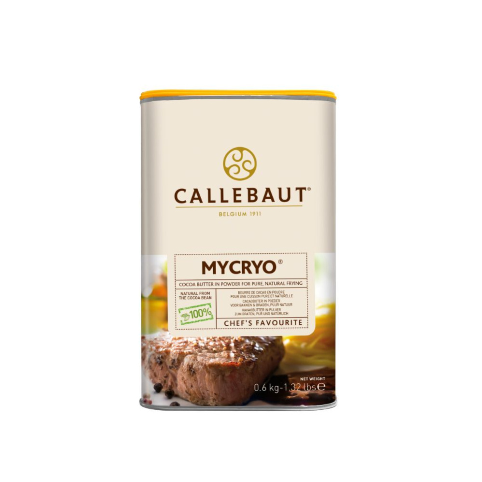 Mycryo Kakaobutterpulver, 600g - Callebaut in der Gruppe Backen / Backutensilien / Schokoladenutensilien bei The Kitchen Lab (1827-28378)