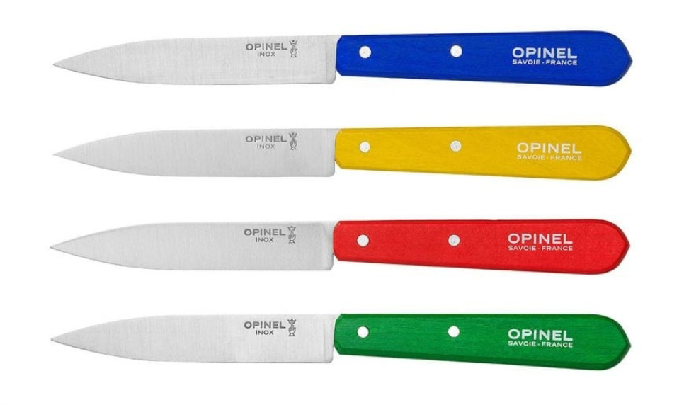 Messerset 4-teilig, klassische Farben - Opinel in der Gruppe Kochen / Küchenmesser / Messersets bei The Kitchen Lab (1861-22657)