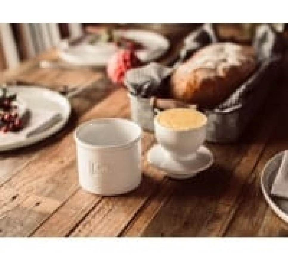 Butterglocke, Retro Café White - Butter Bell®