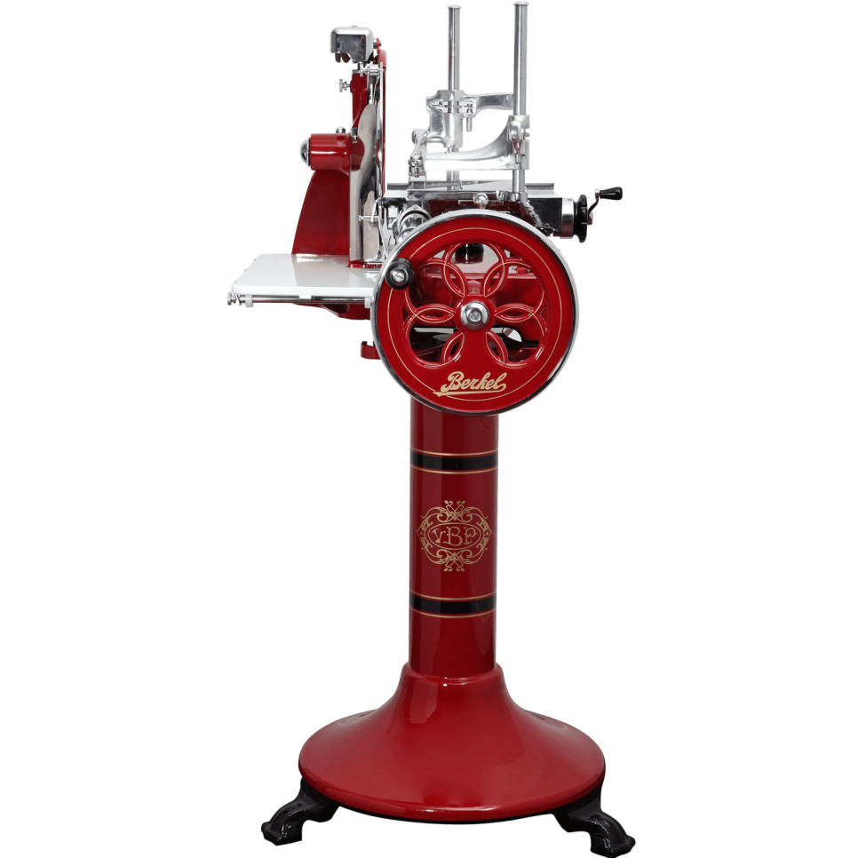 Ständer für Aufschnittmaschine P15, Rot mit Golddekor - Berkel in der Gruppe Küchengeräte / Schneiden & Schleifen / Schneidemaschinen / Zubehör für Schneidemaschinen bei The Kitchen Lab (1870-22937)