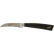 Gebogenes Schälmesser, 7 cm, Elegance Glossy Black - Berkel