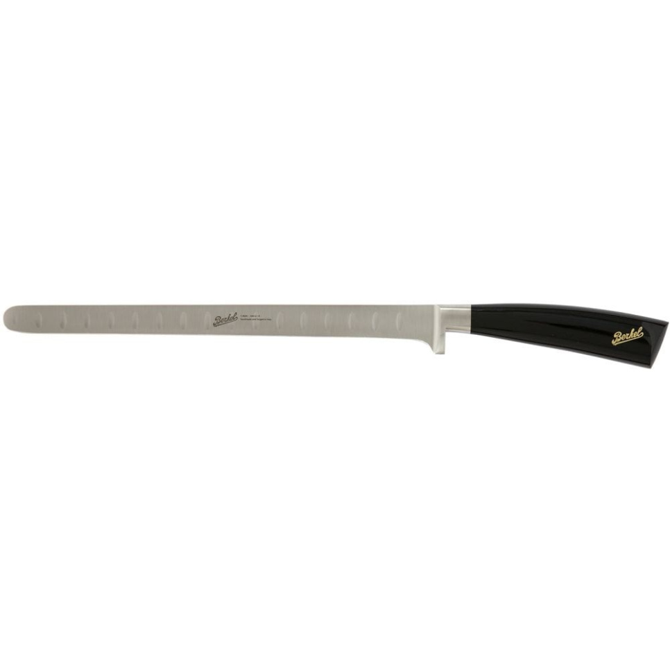 Lachsmesser, 26 cm, Elegance Glossy Black - Berkel in der Gruppe Kochen / Küchenmesser / Lachs- und Schinkenmesser bei The Kitchen Lab (1870-23952)