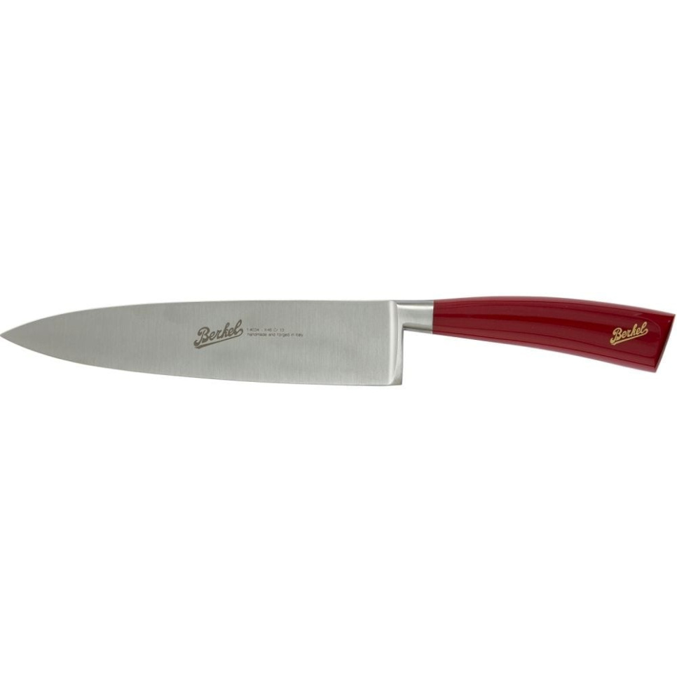Kochmesser, 20 cm, Elegance Red - Berkel in der Gruppe Kochen / Küchenmesser / Kochmesser bei The Kitchen Lab (1870-23962)