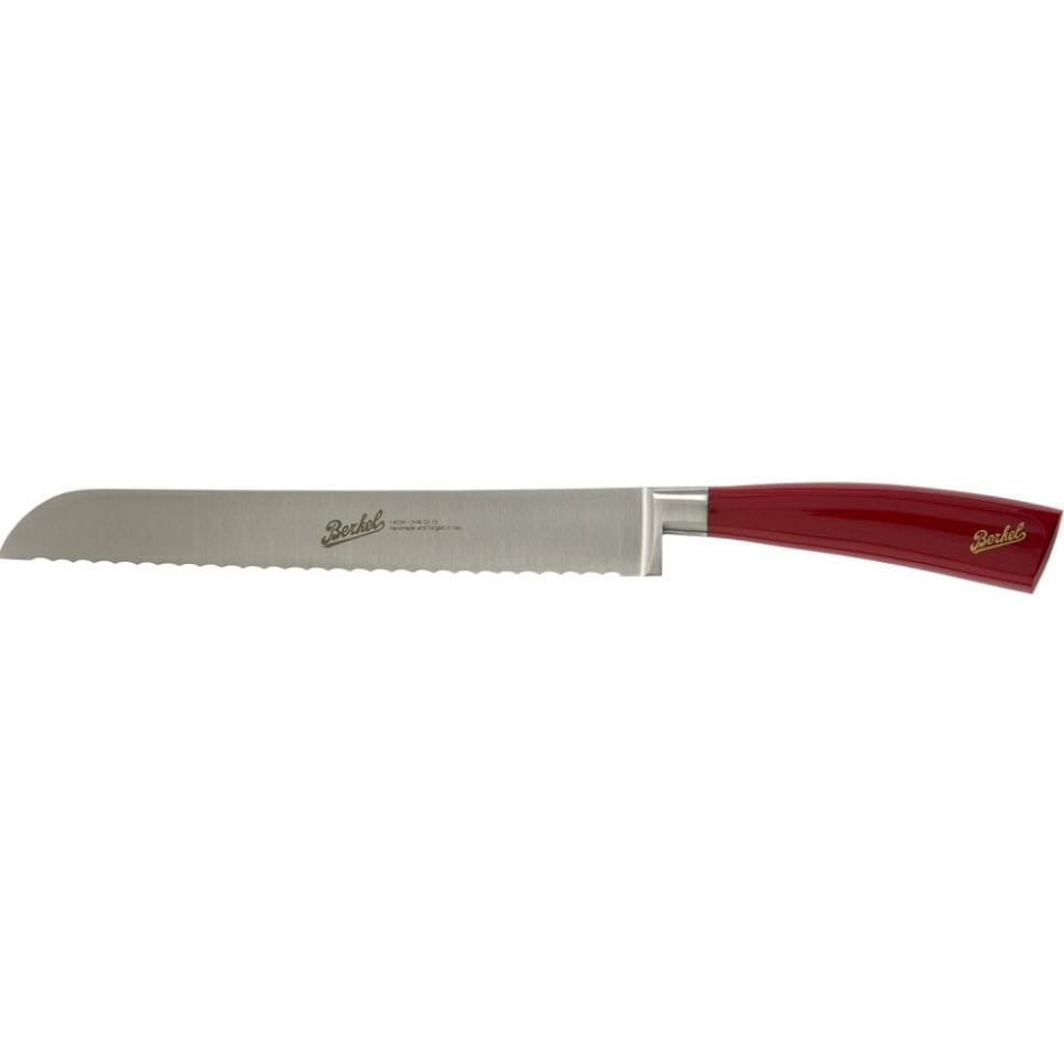 Brotmesser, 22 cm, Elegance Red - Berkel in der Gruppe Kochen / Küchenmesser / Brotmesser bei The Kitchen Lab (1870-23966)