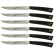 Steakmesser, 6er-Pack, Elegance Glossy Black - Berkel