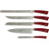 Messerset 5-teilig, Elegance Red - Berkel