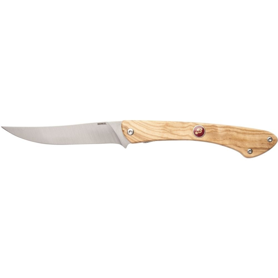 Klappmesser, 12 cm, mit Olivenholzgriff - Berkel in der Gruppe Kochen / Küchenmesser / Andere Messer bei The Kitchen Lab (1870-24006)