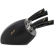 Messerblock aus Leder mit fünf Messern, Elegance Black - Berkel