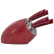 Messerblock aus Leder mit fünf Messern, Elegance Red - Berkel