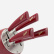 Messerblock aus Leder mit fünf Messern, Elegance Red - Berkel