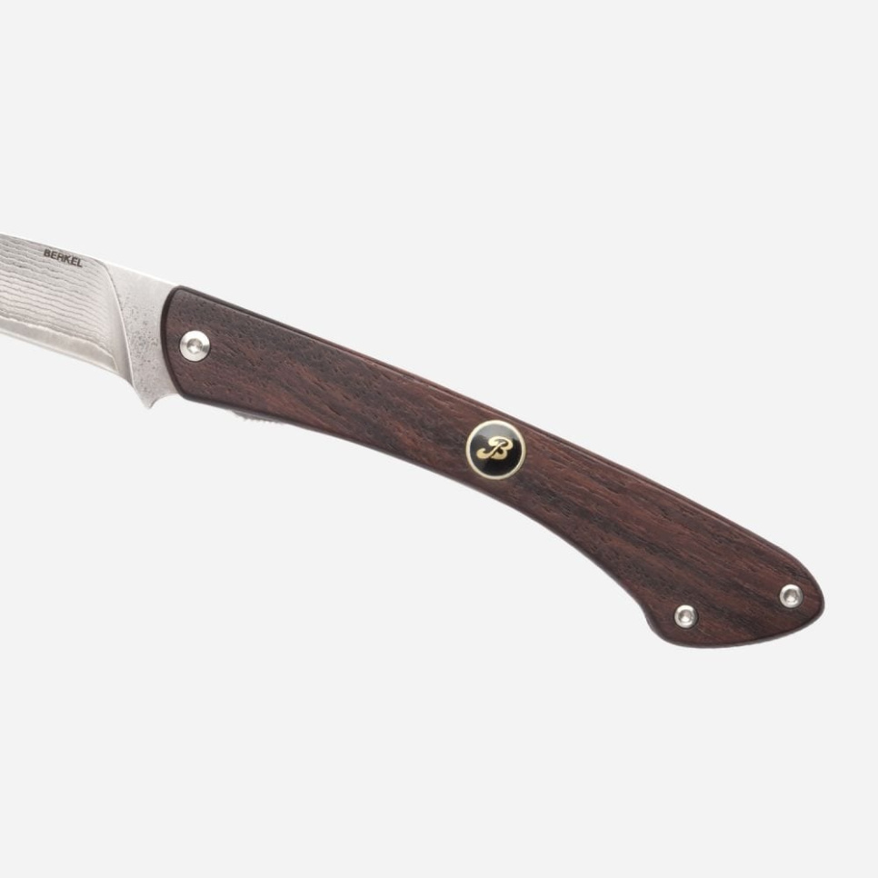 Damast-Klappmesser 12 cm mit Palisandergriff - Berkel