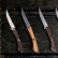 Damast-Klappmesser 12 cm mit Palisandergriff - Berkel