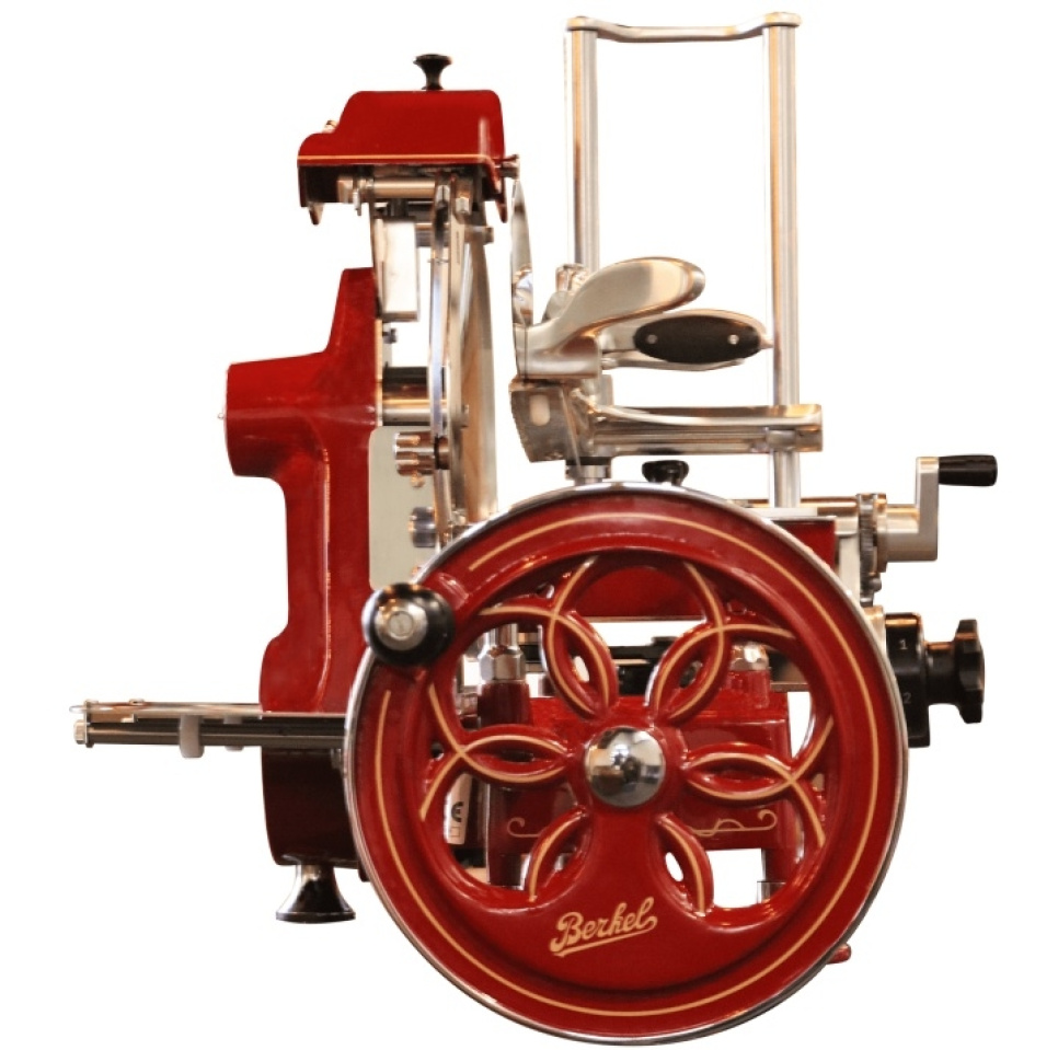 Aufschnittmaschine, Volano B2, mit Dekor - Berkel in der Gruppe Küchengeräte / Schneiden & Schleifen / Schneidemaschinen bei The Kitchen Lab (1870-24231)