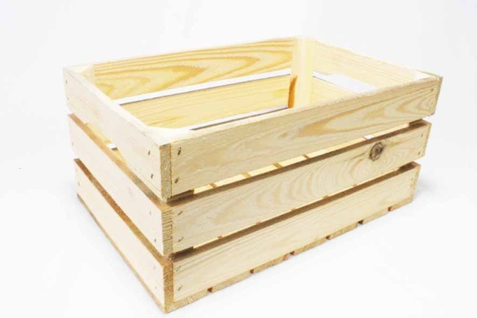 Holzkiste für Äpfel und Obst / Apfelkiste - Korgboet in der Gruppe Kochen / Küchenutensilien / Aufbewahrung bei The Kitchen Lab (1877-23516)
