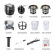 Slow juicer E50ST, Pure Press - Hurom - White
