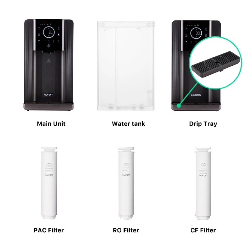 Extra filter, Water Purifier - Hurom