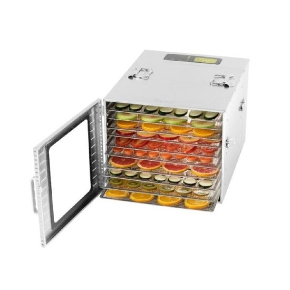 Trockenschrank DH03 aus Edelstahl, 10 Einschübe – Byzoo in der Gruppe Küchengeräte / Andere Küchengeräte / Trockenschränke bei The Kitchen Lab (1975-26115)