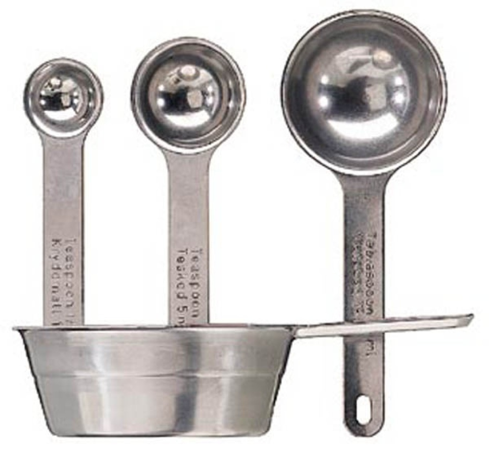 Messset in vier Teilen - Jonas of Sweden in der Gruppe Kochen / Messen & Prüfen / Volumenmaße bei The Kitchen Lab (1983-26716)