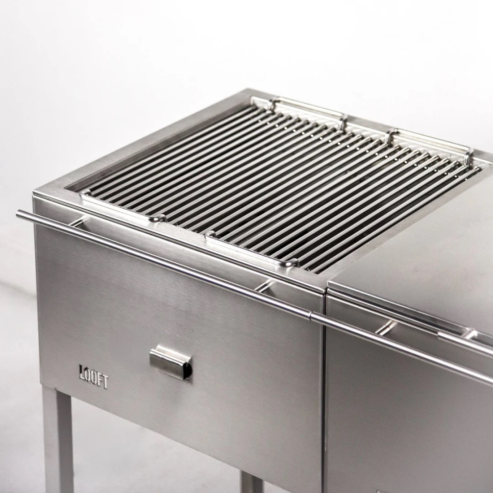 Holzkohlegrill, Modul – Looft
