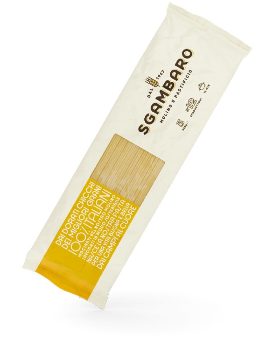 Spaghettoni Linea Gialla Marco Aurelio, 500g - Sgambaro in der Gruppe Kochen / Kolonial bei The Kitchen Lab (2022-27897)