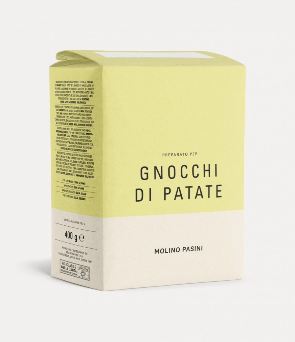 Mehlmischung, Gnocchi di Patate, 400g - Molino Pasini in der Gruppe Kochen / Kolonial bei The Kitchen Lab (2022-30924)