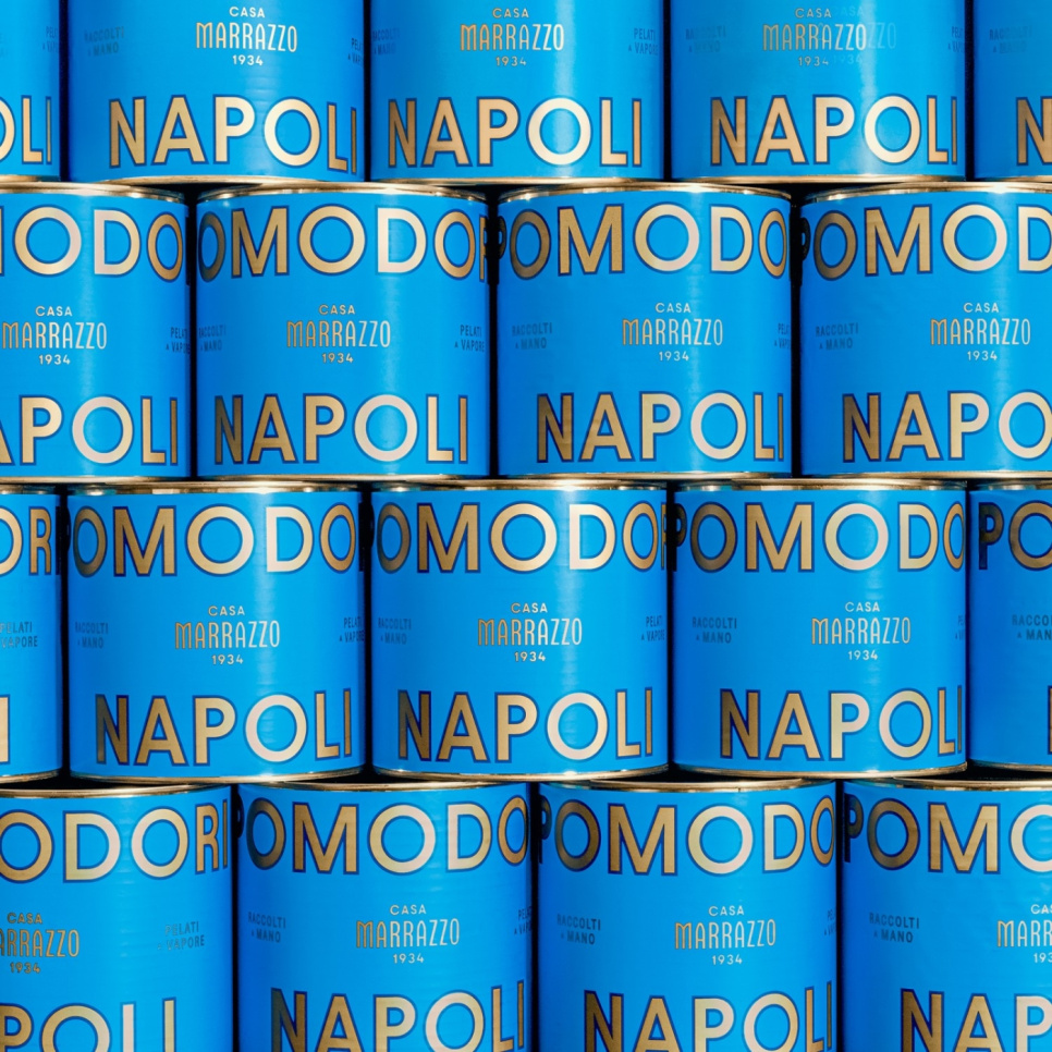 Ganze Tomatenkonserven, Pomodori Napoli, 420g - Casa Marrazzo