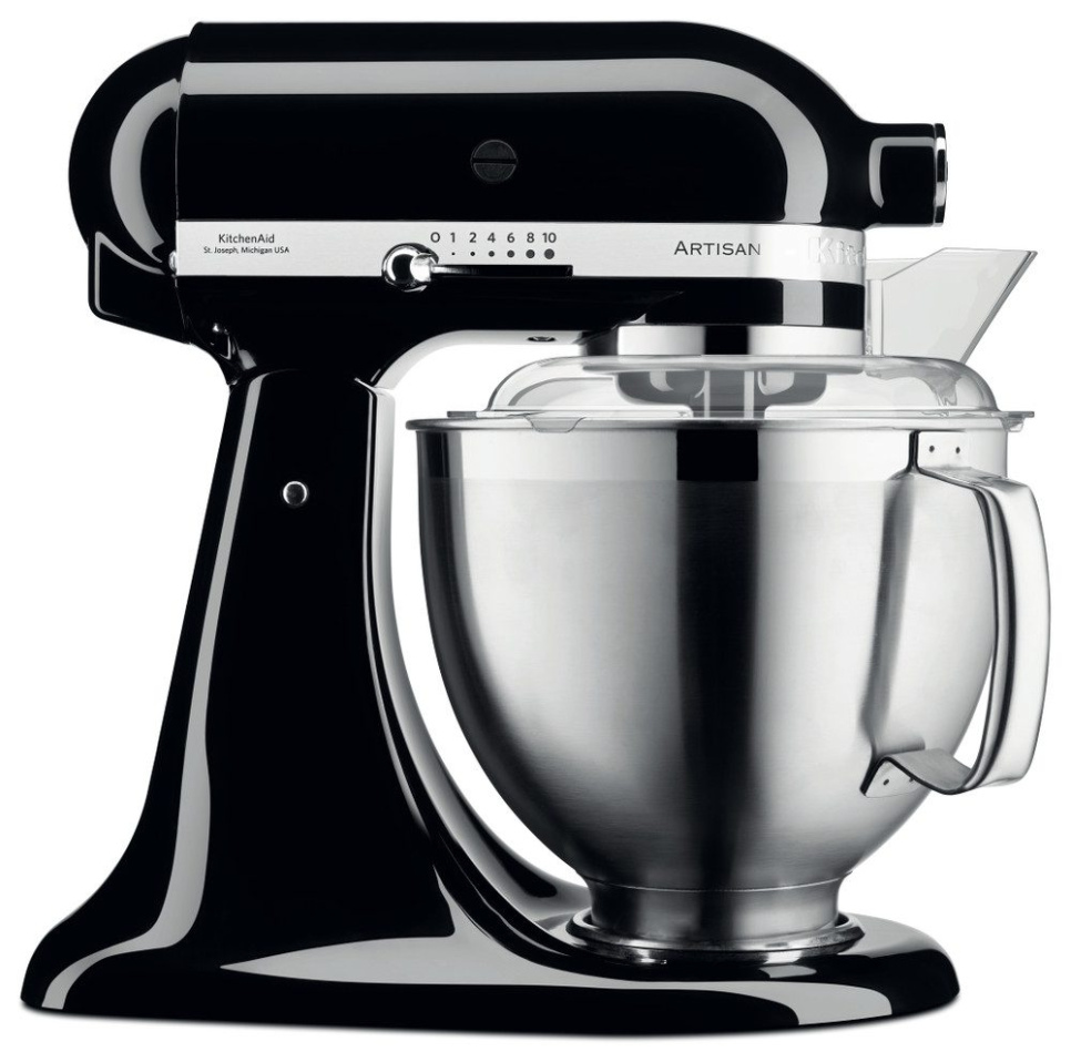 Küchenassistent, Artisan 5KSM185PS, Onyxschwarz - KitchenAid in der Gruppe Küchengeräte / Mixen & Hacken / Assistenten bei The Kitchen Lab (2069-26681)
