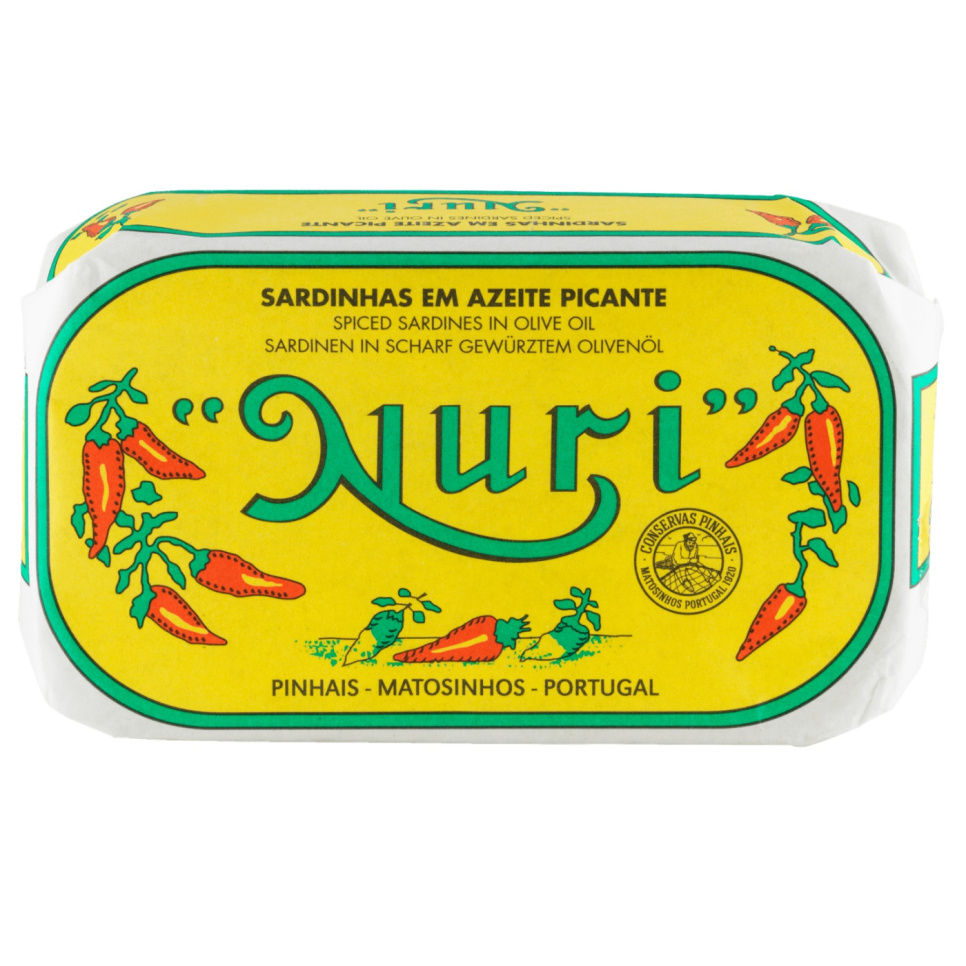 Sardinen in Olivenöl, gewürzt, 125g - Nuri in der Gruppe Kochen / Kolonial bei The Kitchen Lab (2070-26795)