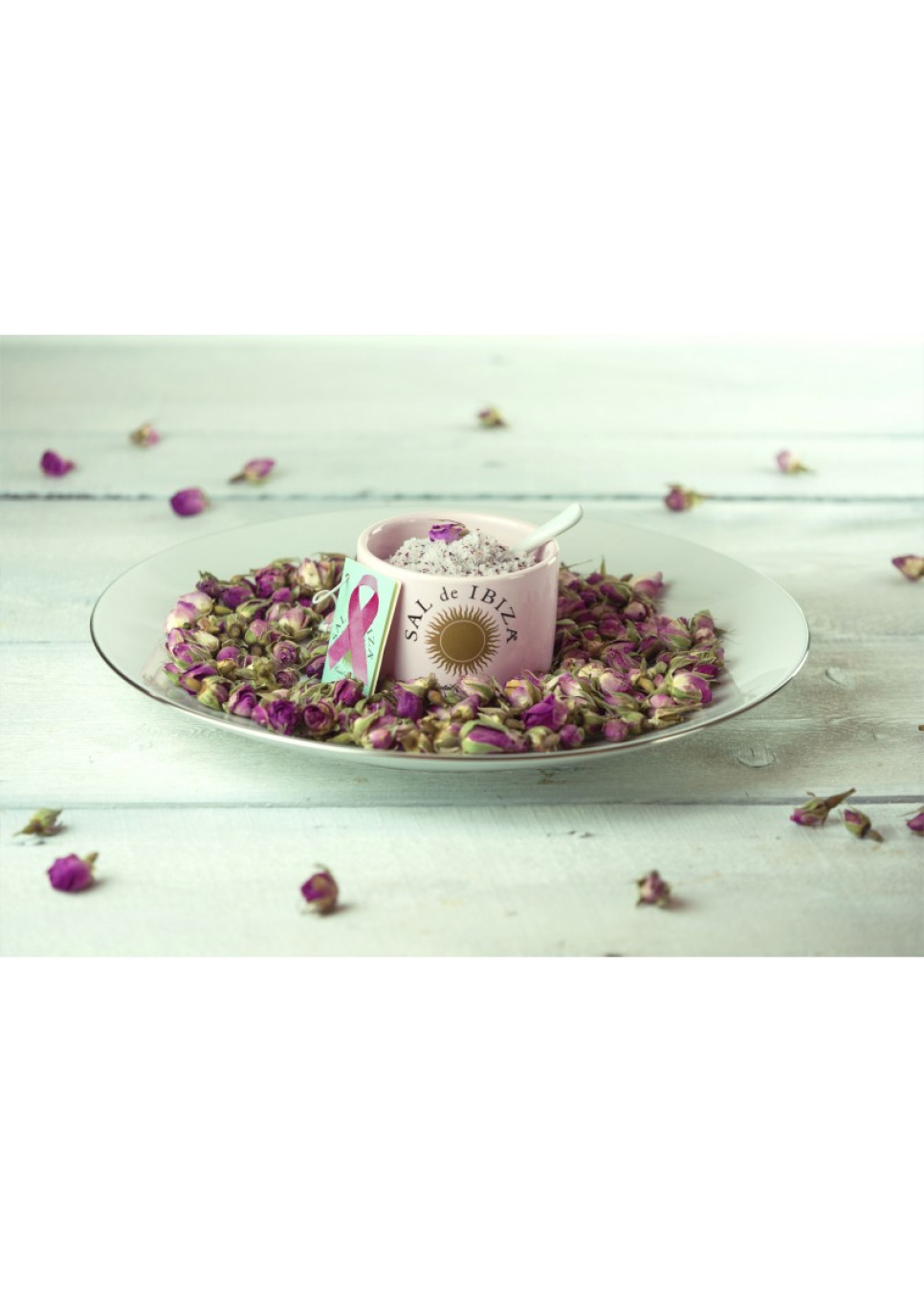 Fleur del Sel, La vie en rose, 140g - Sal de Ibiza