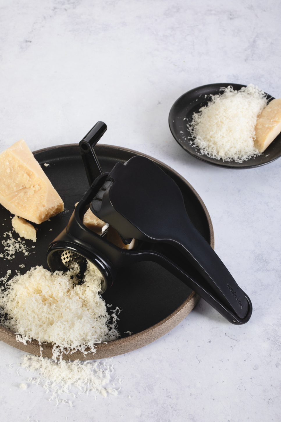 Rotierende Käsereibe, Parmesanreibe - Microplane