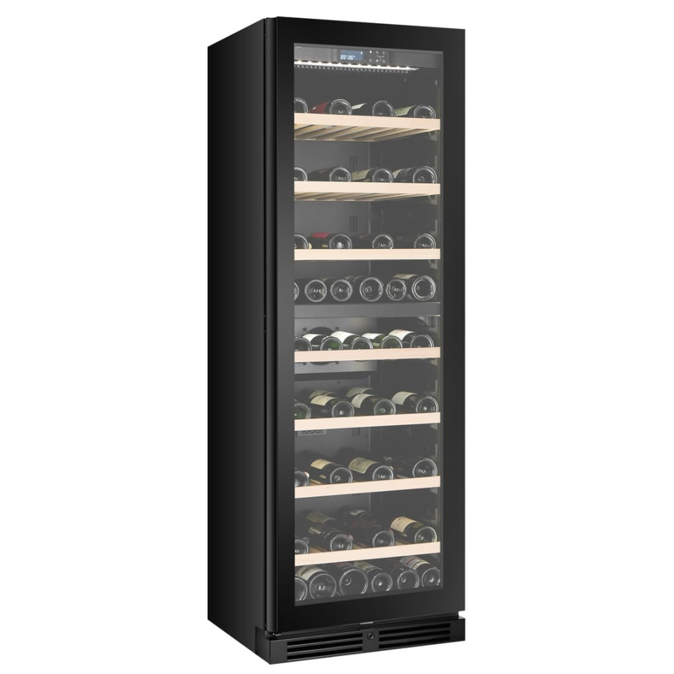 Weinkühlschrank Designline 180, Zwei Zonen, Schwarz - Vigneron