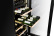 Weinkühlschrank Designline 180, Zwei Zonen, Schwarz - Vigneron
