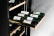 Weinkühlschrank Designline 180, Eine Zone, Schwarz - Vigneron