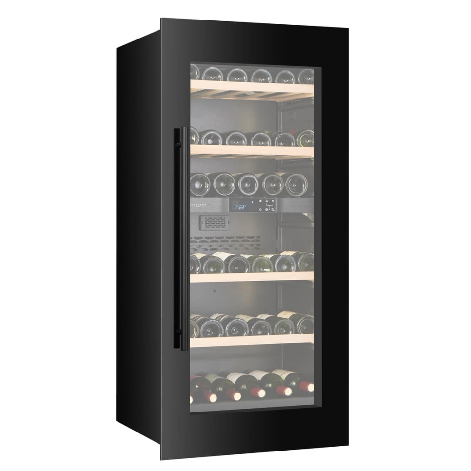 Weinkühlschrank Kitchen Built-in 130, Zwei Zonen, Schwarz - Vigneron