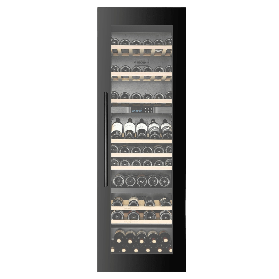 Weinkühlschrank Kitchen Built-in 180, Drei Zonen, Schwarz - Vigneron in der Gruppe Küchengeräte / Kühlen & Einfrieren / Weinkühlschränke bei The Kitchen Lab (2140-35581)