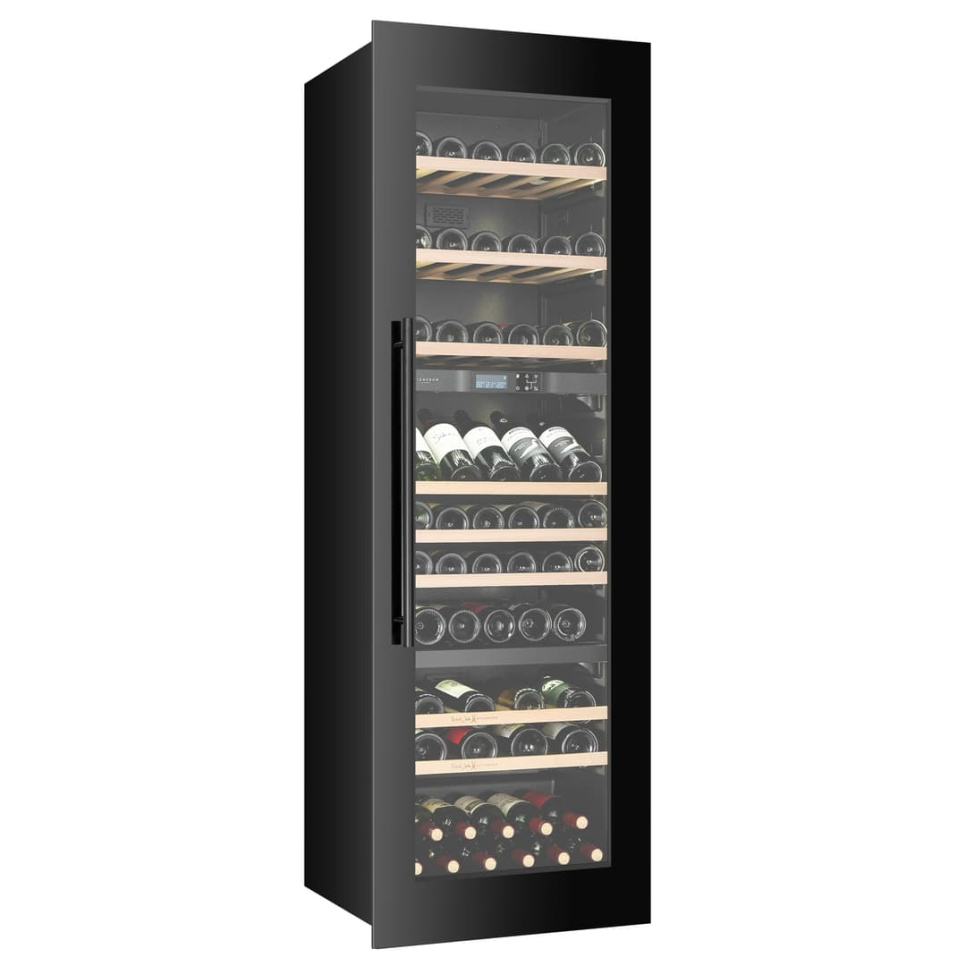 Weinkühlschrank Kitchen Built-in 180, Drei Zonen, Schwarz - Vigneron